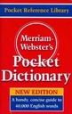Merriam-Webster's Pocket Dictionary, Newest Edition