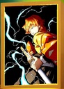 Demon Slayer Zenitsu Photo Frame LED Light