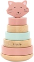 Wooden Stacking Toy - Mrs. Cat