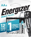 Energizer MAXPLUS ALKALINE BP4 AA 