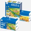 Panda Juniors 6-1 Level Up Puzzles Beautiful Country Life