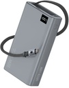 Green Lion Retractable Power Bank 35W 10000mAh,Grey