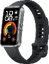 Huawei Band 10 Matte Black - Black Fluoroelastomer Strap
