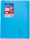Koverbook, Stapled Transparent Polypro 10 Ass. Colours 21X29,7Cm 24Sh. Seyès  Delivered In Pos Display Box