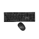 Platinum Wireless Keyboard + Mouse Set 2.4Ghz - Black