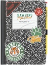Stranger Things Composition Book Premium A5 Notebook With Pencil