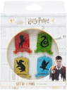 Harry Potter - Hogwarts Houses Set Of 4 Pins