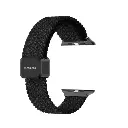 Mageasy Braided Nylon Magnetic Apple Watch Loop For Apple Watch 44/45/46/49Mm-Graphite Gray  White