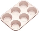 Standard Muffin Pan Non-Stick 6Cavs