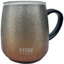Gradient Color Stainless Steel Coffee Mug 473Ml Orange