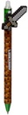 Inkredible Erasable Pen With Minecraft Pvc Tools Topper