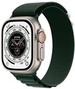 Hoco iWatch WA20 Climbing series alpine loop nylon strap (44/45/46/49mm) Dark Olive Green