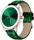 Elle Soleil Smart Watch Green Leather Plus 2 Straps Green