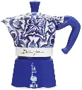 D&G Moka Espresso Maker 3 Cups Blue