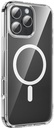 Hoco Dg27 Ip16 Pro Max Ultra-Thin Magnetic Protective Cover, Frosted Transparent