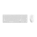 Rapoo 9320M Multi-mode wireless Optical Mouse & Keyboard Combo AR White