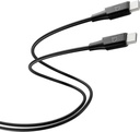 Powerology Power Sync Flex Usb-C To Usb-C Pd 100W 2M Cable,Pcab017Bk,Black