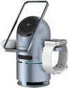 Powerology Qi2 Speaker Charge Station,Pwcuqc039,Grey