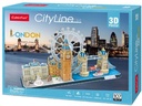 3D Puzzle Cityline London 107Pcs