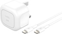 30W Usb-C Cube Wall Chrg W/ 1M Pvc C-C Cbl