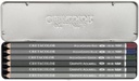 Aquarell Graphite Pencils Pocket Set - AQUA GRAPH SET - small, tin box, 6 pcs