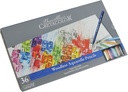Aquarelle Pencils - Woodless AQUA MONOLITH Set of 36 Colors, assortment in tin box