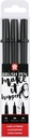 Sakura Pigma Brush Pen set | 3 sizes, black