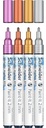 Metallic marker Paint-It 011 2mm Wallet Set1 4 pieces assorted