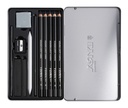 Metal Case Rembrandt Charcoal Set