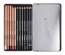 Metal Case Rembrandt Art Specials Set 12 Pencils