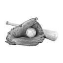 Baseball Large Sketching Made