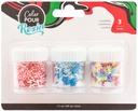 Mix-Ins - Ac - Color Pour Resin - Holiday Clay Confetti (3 Piece)