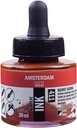 Amsterdam Acrylic Ink Bottle 30 ml Burnt Sienna 411