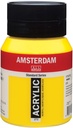 Amsterdam Standard Series Acrylic Jar 500 ml Transparent Yellow Medium 272