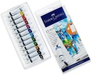 Faber-Castell Acrylic Colors Set of 12 X 9ml Tubes in a Cardboard Pack