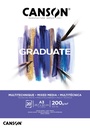 Mix-Media Pad A3 20Sh 200Gsm Glued Canson Graduate