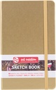 Talens Art Creation Sketchbook White Gold | 13 x 21 cm, 140 g, 80 sheets