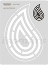 Quilting Templates-Art # QT-10029