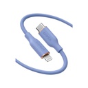 ANKER A8662H31 POWERLINE III FLOW USB-C WITH LIGHTNING CONNECTOR 3FTBLUE + ANKER A8662HQ1 POWERLINE