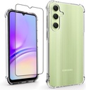 ESSE Clear Case + Case Friendly Tempered Glass - Samsung A35