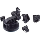Gopro  Suction Cup, Adjustable Arms, Standard Base, Quick Release Base 