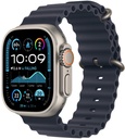 Apple Watch Ultra 2 GPS + Cellular 49mm Natural Titanium Case with Navy Ocean Band