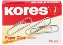 Paper Clips, 25mm, round, Box of 100 pcs, KCR25