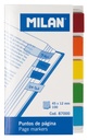 Pad 100 transparent plastic bookmarks