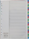 Divider Index A-Z Color 26P Pp A4 Assorted