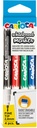Marker Whiteboard, Fine Tip 2.8mm Set of 4 Pcs Assorted Color, Caioca