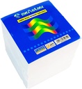 Block Cube JUMBO  White Color 9 X 9 cm, Without Gum