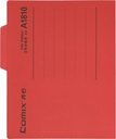 File Folder Manila 1 cut Tap 35 mm Capacity Classification Paper  A4 Red