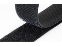 Loop and Hook  20mm   X   2 Meter Velcro Tape Black