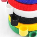 Loop and Hook  Strips 20mm X 1 Meter Velcro Tape Red, Blue, Yellow,Green, Black and White
